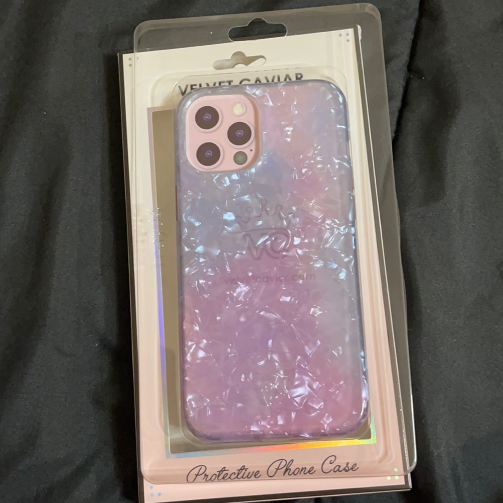 Blue opal quartz case